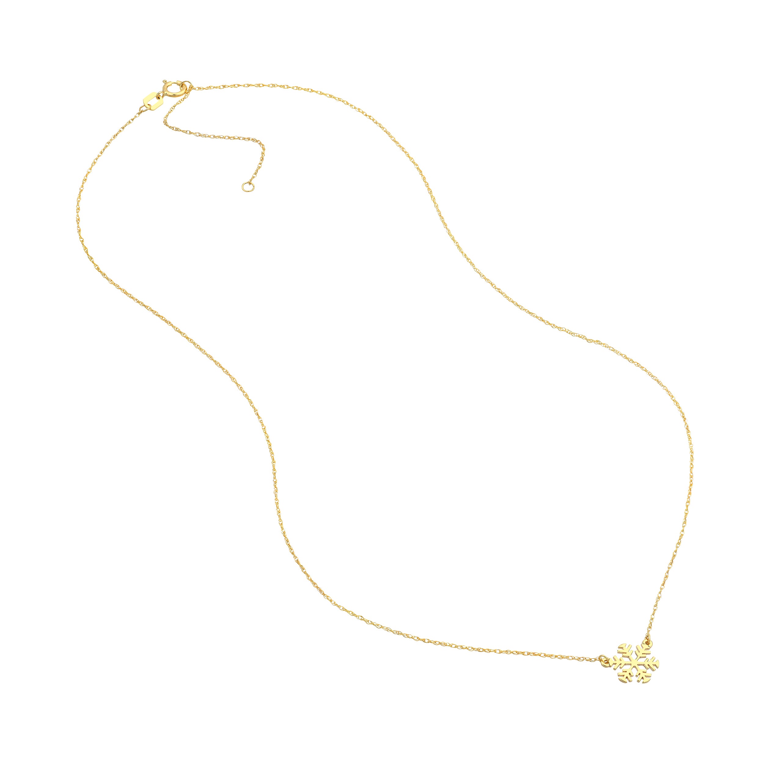 So You Mini Snowflake Adjustable Necklace