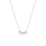 Mini Disc Drop and Bead Station Necklace