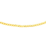 Diamond-Cut Bead Adjustable Choker