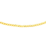 Diamond-Cut Bead Adjustable Choker