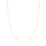 Open Bar Stations Adjustable Necklace