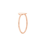 Engravable Disc Wire Ring
