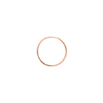 Engravable Disc Wire Ring