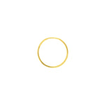 Engravable Disc Wire Ring
