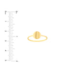 Engravable Disc Wire Ring