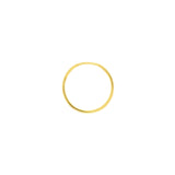 Engravable Disc Wire Ring