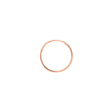 Engravable Disc Wire Ring
