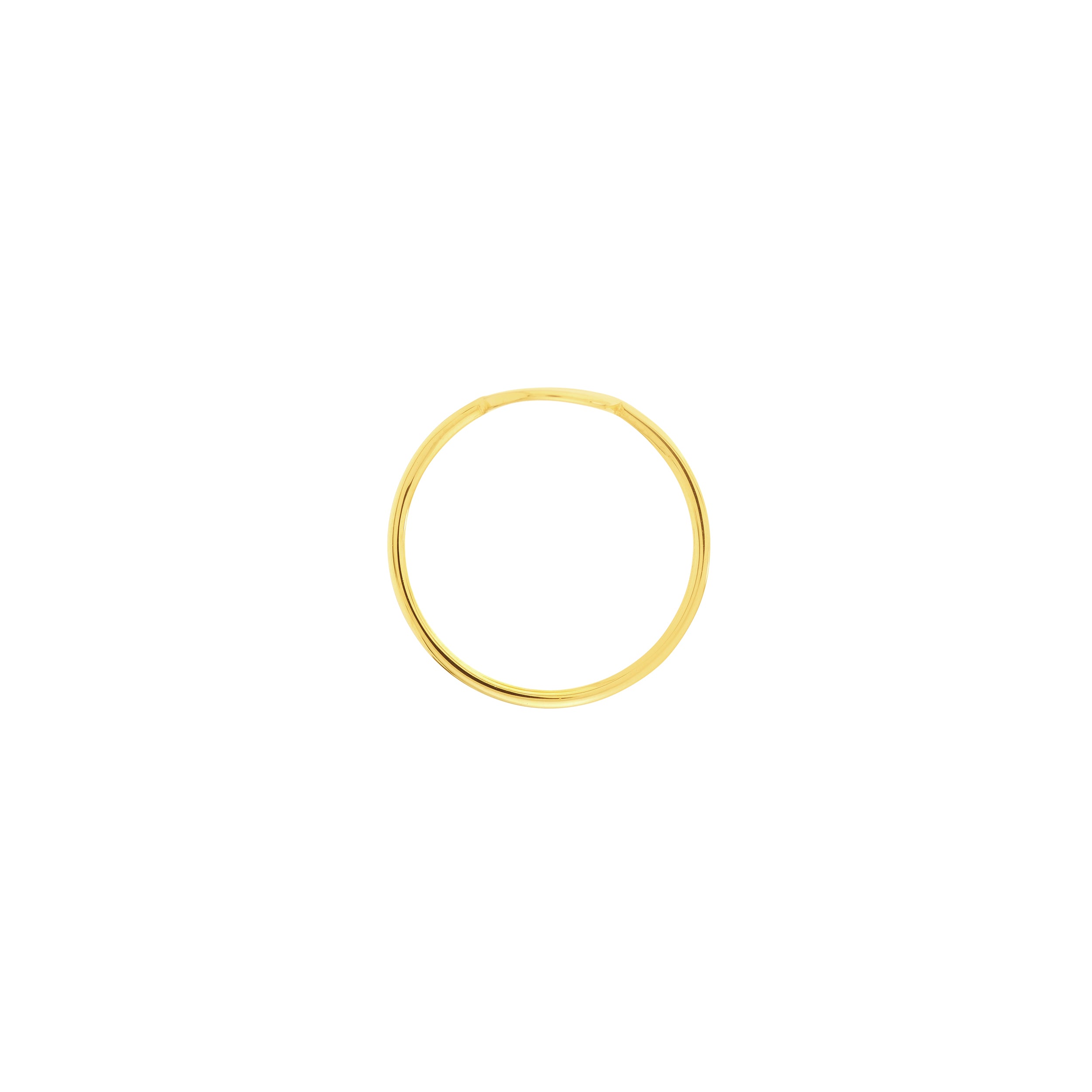 Engravable Disc Wire Ring