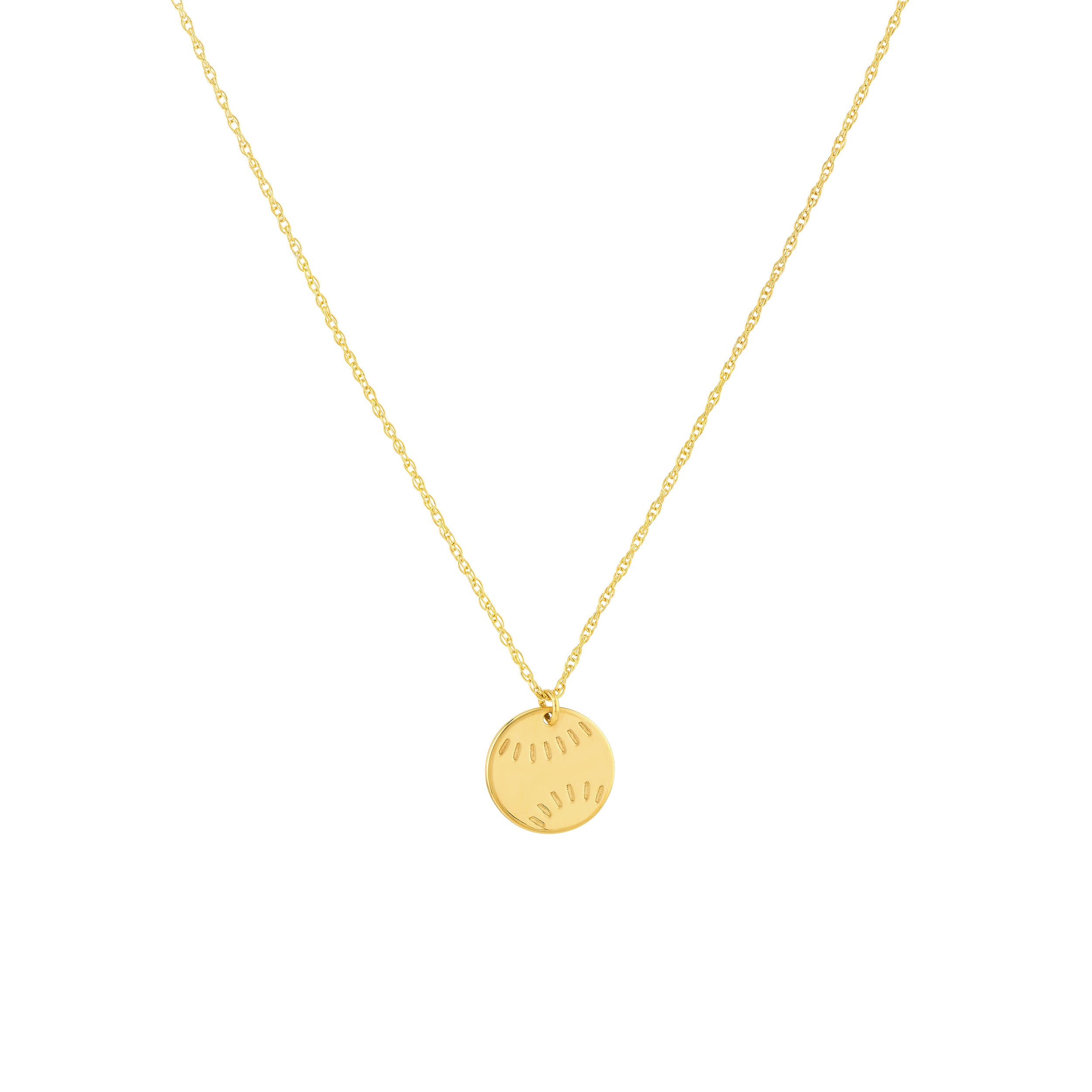 So You Mini Baseball Adjustable Necklace