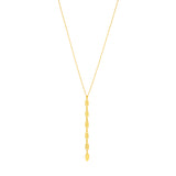 Mini Marquise Adjustable Lariat Necklace