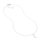 Crescent Moon Pendant Necklace