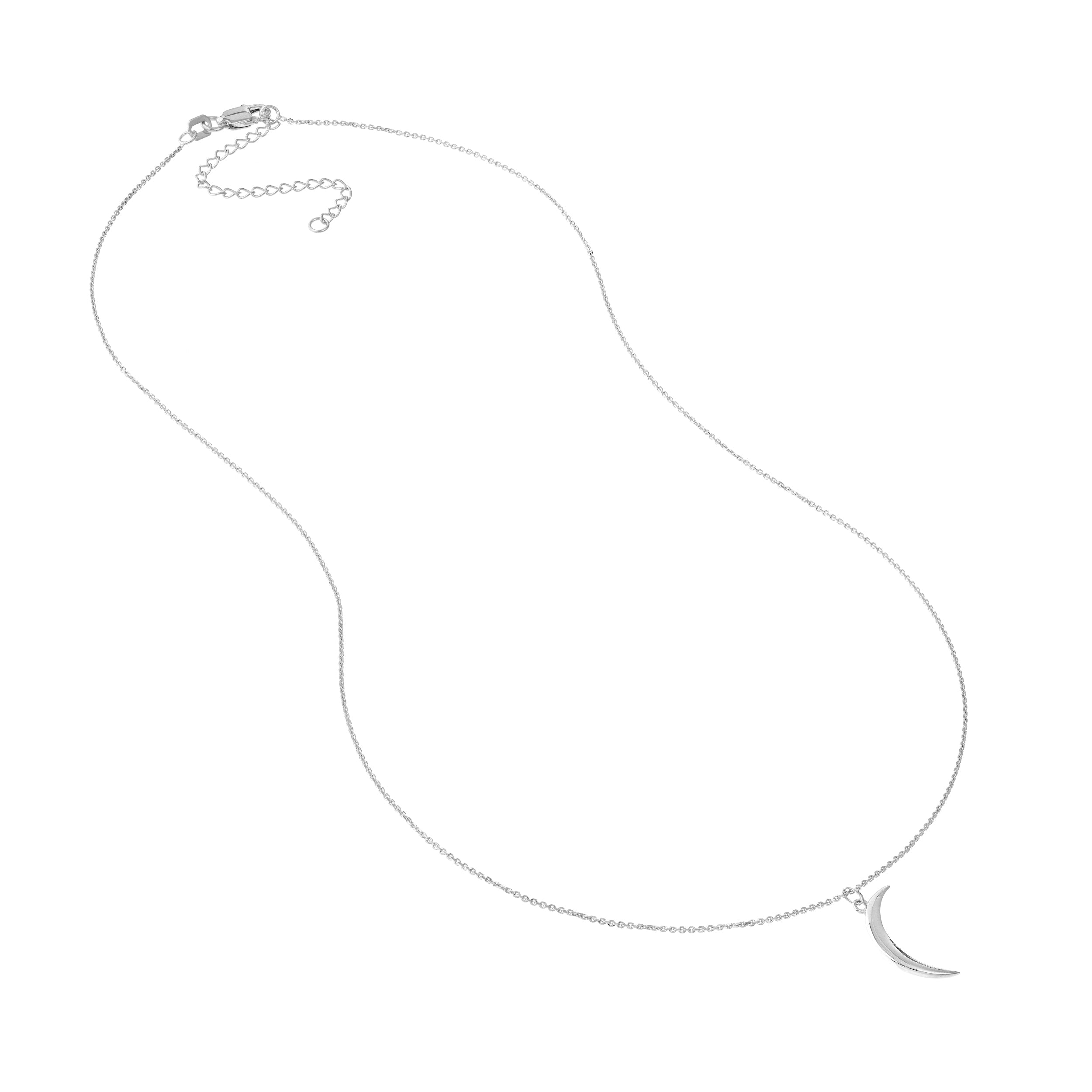 Crescent Moon Pendant Necklace