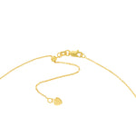 Bezel Set Diamond Adjustable Choker