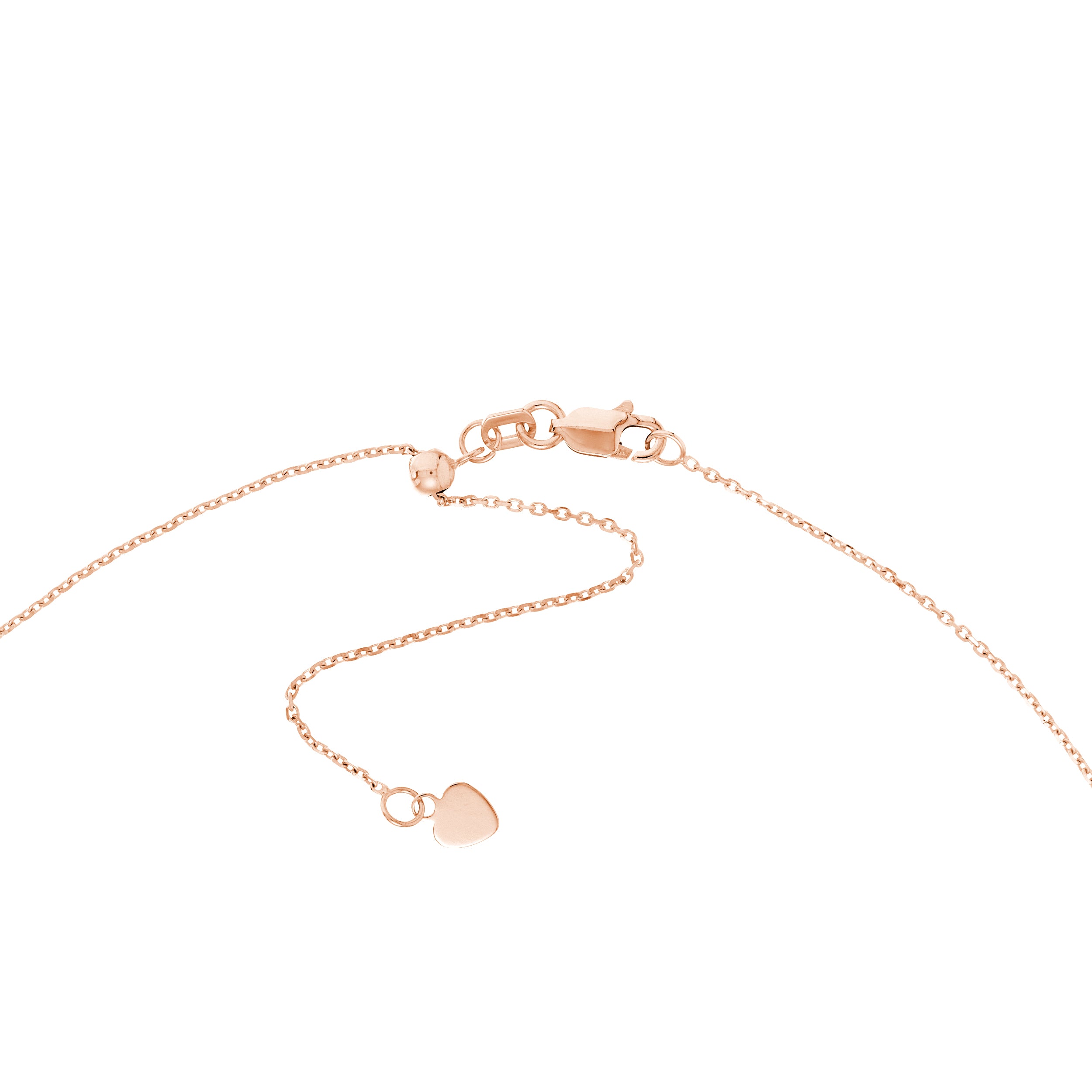 Bezel Set Diamond Adjustable Choker