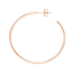 40mm x 1.2mm Hoop Post Earrings
