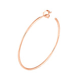 40mm x 1.2mm Hoop Post Earrings
