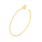 40mm x 1.2mm Hoop Post Earrings