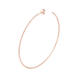 60mm x 1.2mm Hoop Post Earrings
