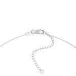 Diamond Mini Cross Adjustable Necklace