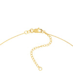 Diamond Mini Cross Adjustable Necklace