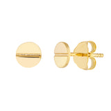 Screw Stud Earrings on Post Back