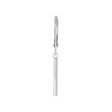 Dangle Staple Bar Earrings on Leverback