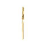 Dangle Staple Bar Earrings on Leverback