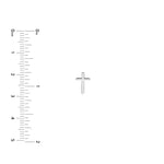 Cross Stud Earrings
