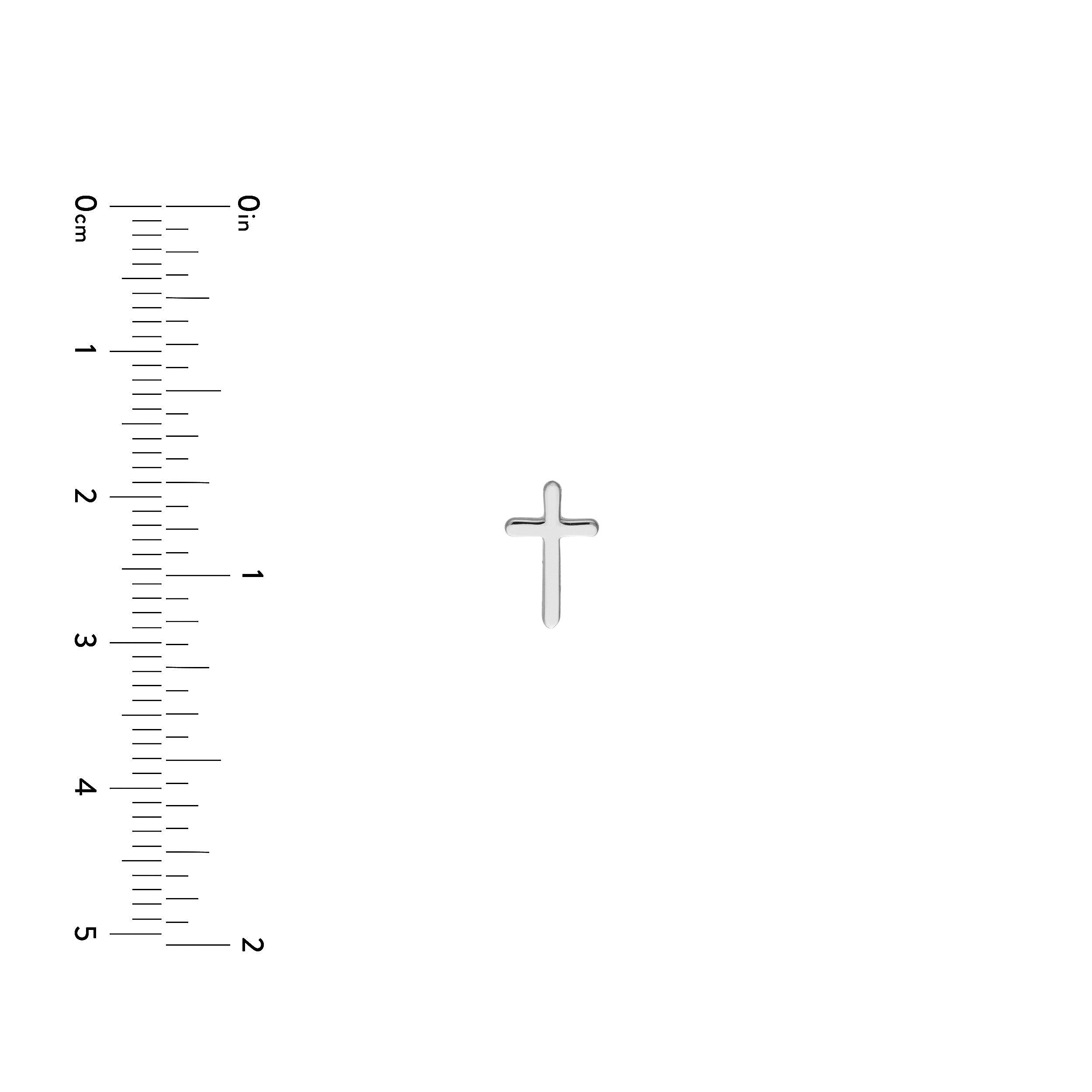 Cross Stud Earrings