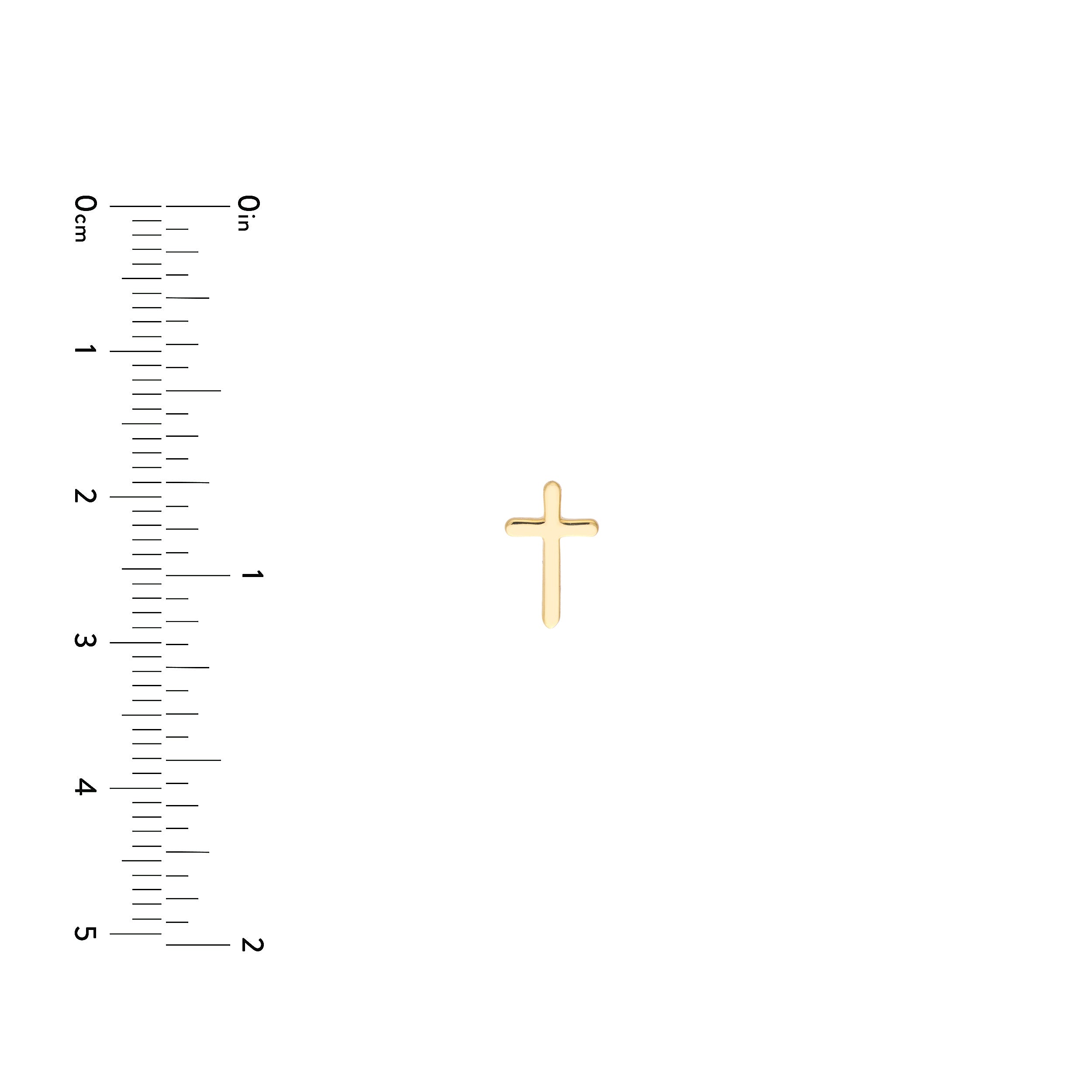 Cross Stud Earrings