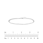 4mm Full Disk Adjustable Anklet