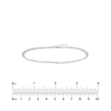 4mm Full Disk Adjustable Anklet