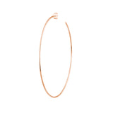 75mm x 1.15mm Hoop Post Earrings