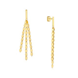 Multi-Strand Valentino Chain Dangle Earrings