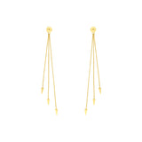 Cable Chain and Spear Earring Extensions