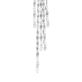 Hammered Forzentina Chain Earring Extensions