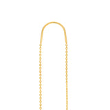 1/20tcw Diamond Bezel Threader Earrings