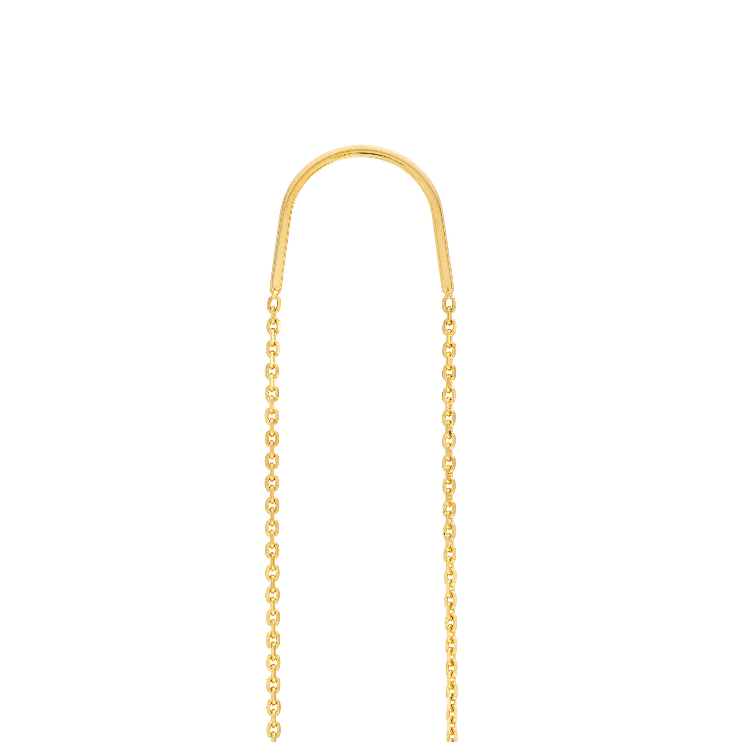 1/20tcw Diamond Bezel Threader Earrings