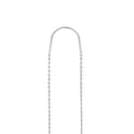 1/20tcw Diamond Bezel Threader Earrings