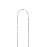 1/20tcw Diamond Bezel Threader Earrings