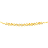 1/5tcw Diamond Bezel Tennis Bolo Bracelet