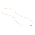 Puffy Heart Adjustable Necklace