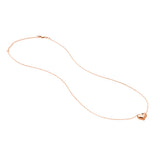 Puffy Heart Adjustable Necklace