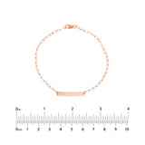 Kids ID Bracelet on D/C Long Anchor Chain