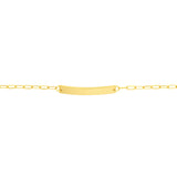 Kids ID Bracelet on D/C Long Anchor Chain