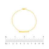 Kids ID Bracelet on D/C Long Anchor Chain