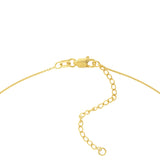 E2W Mini Cross Adj Necklace