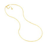 2.1mm D/C Brill Cable Chain with Slider Bead