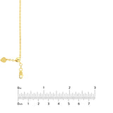 2.1mm D/C Brill Cable Chain with Slider Bead