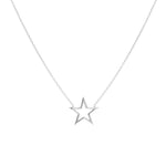 Wire Star Adjustable Necklace